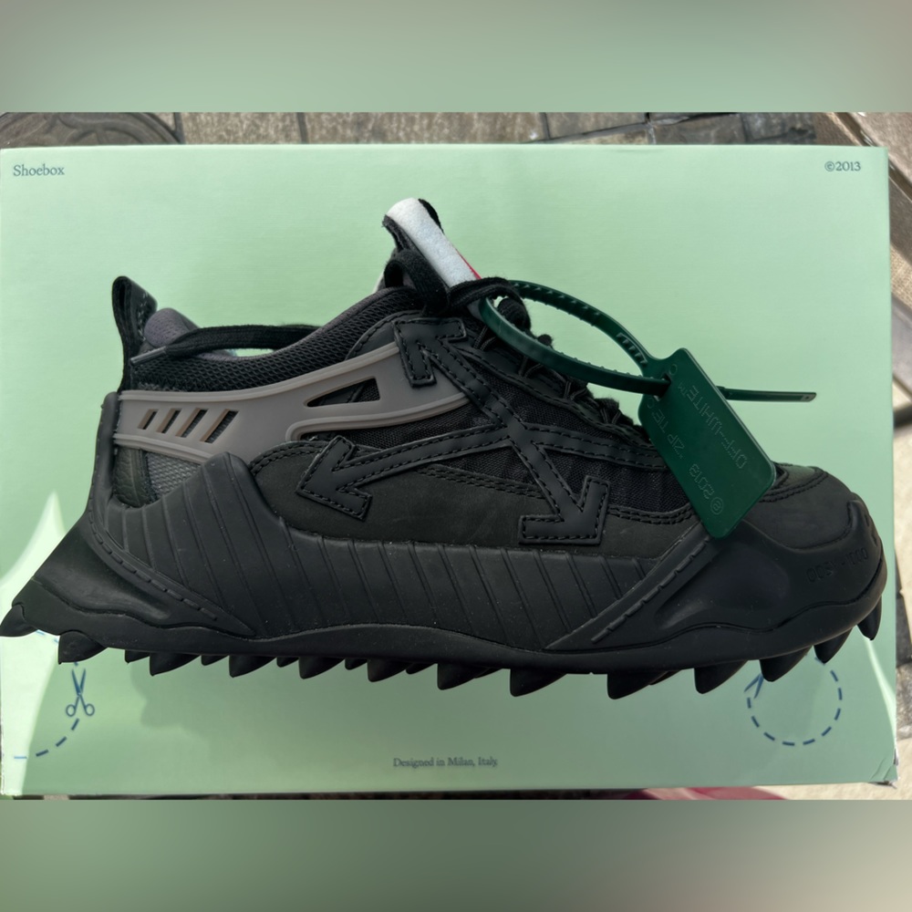 Off-White Odsy-1000 Black Grey Fucshia